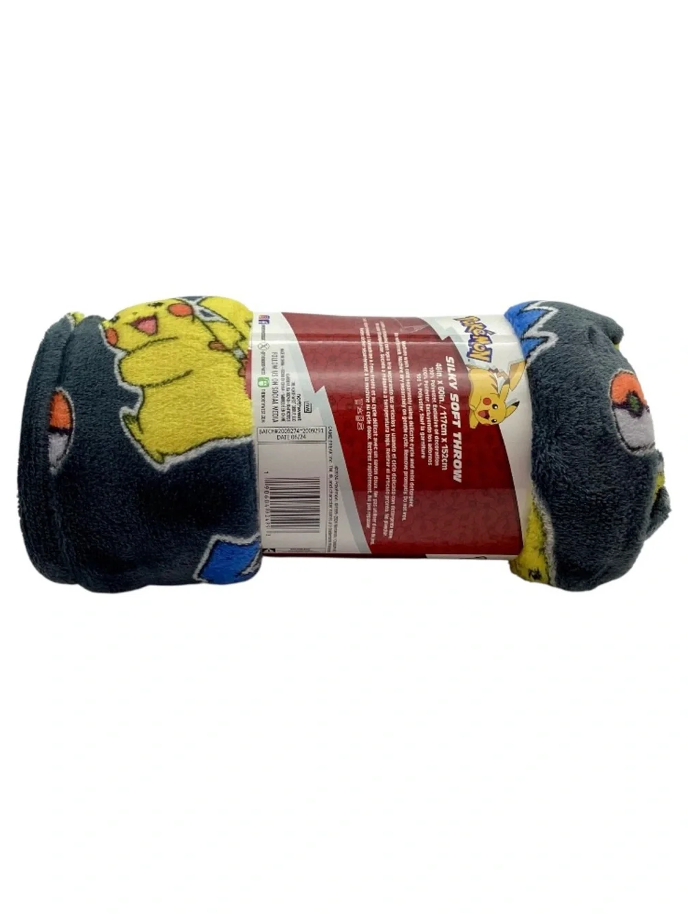 Pokemon Lightning Chase Silk Touch Throw Blanket (NWT)